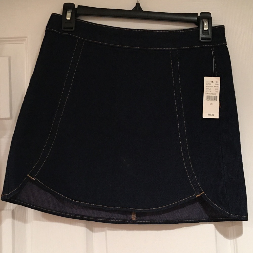 Denim skirt